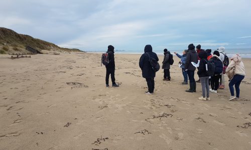 Une dune très anthropisée